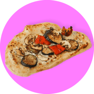 Dinnete with grilled vegetables