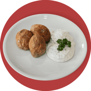 Ofenkartoffel mit Quark